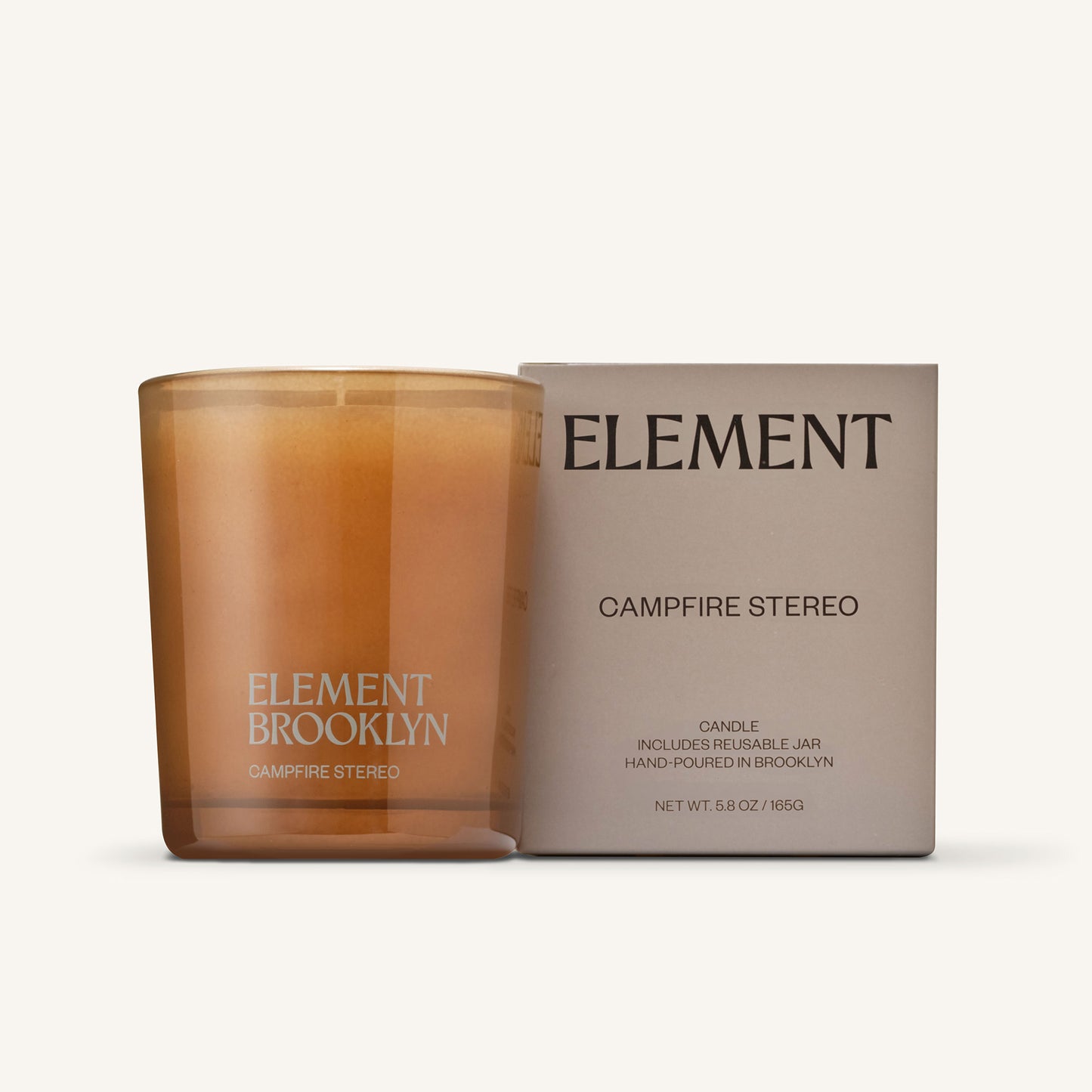 Campfire Stereo Candle