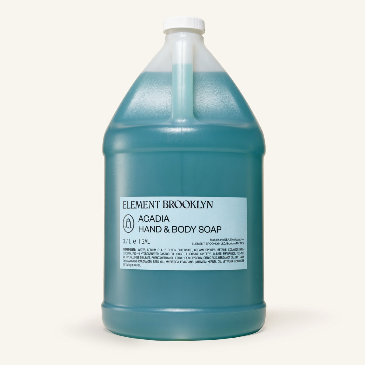 Acadia Hand & Body Soap – 1 Gallon Jug