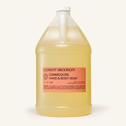 Commodore Hand & Body Soap – 1 Gallon Jug