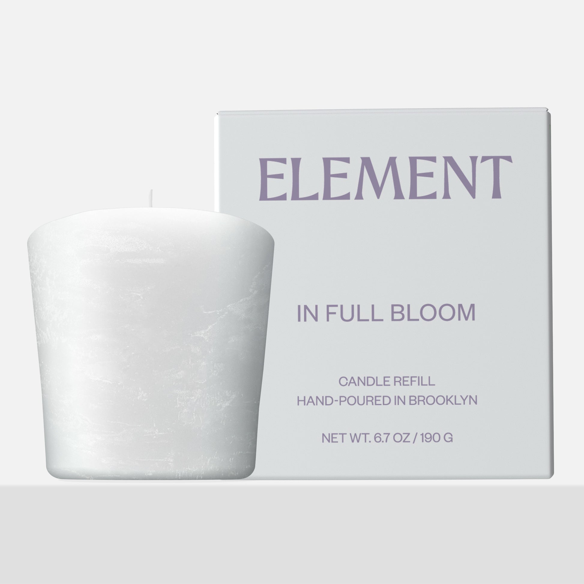 In Full Bloom Candle Refill – Element Brooklyn - Main Image