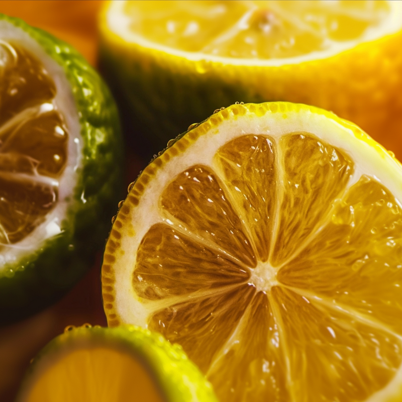 Awakening top notes — Lemon, Bergamot