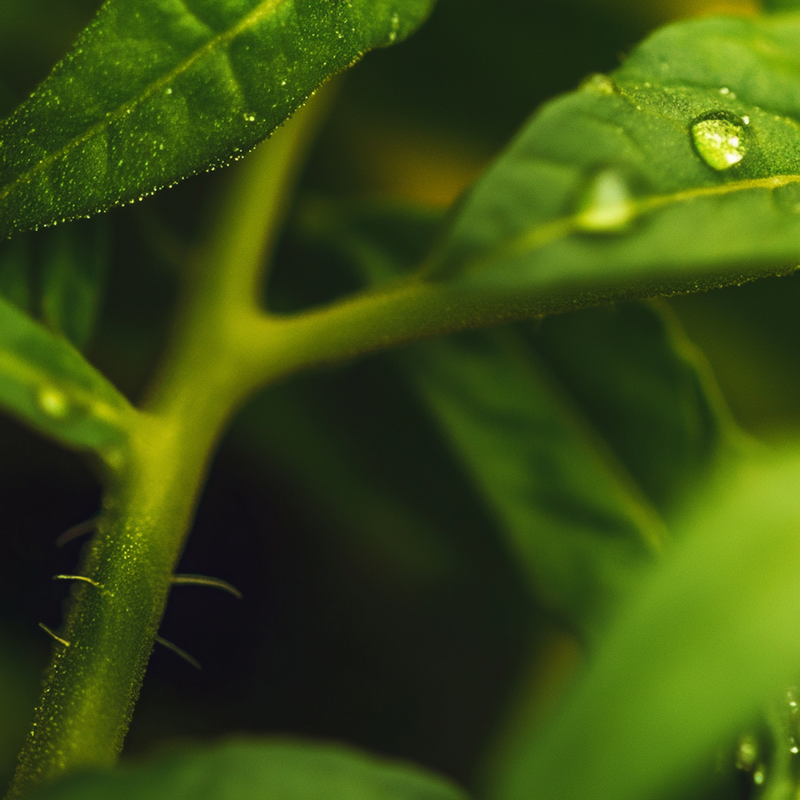 Jardín Azteca top notes — Tomato vines