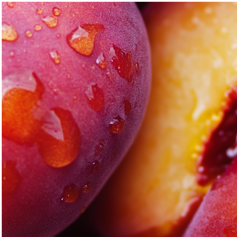 Reading Room top notes — Plum, peach