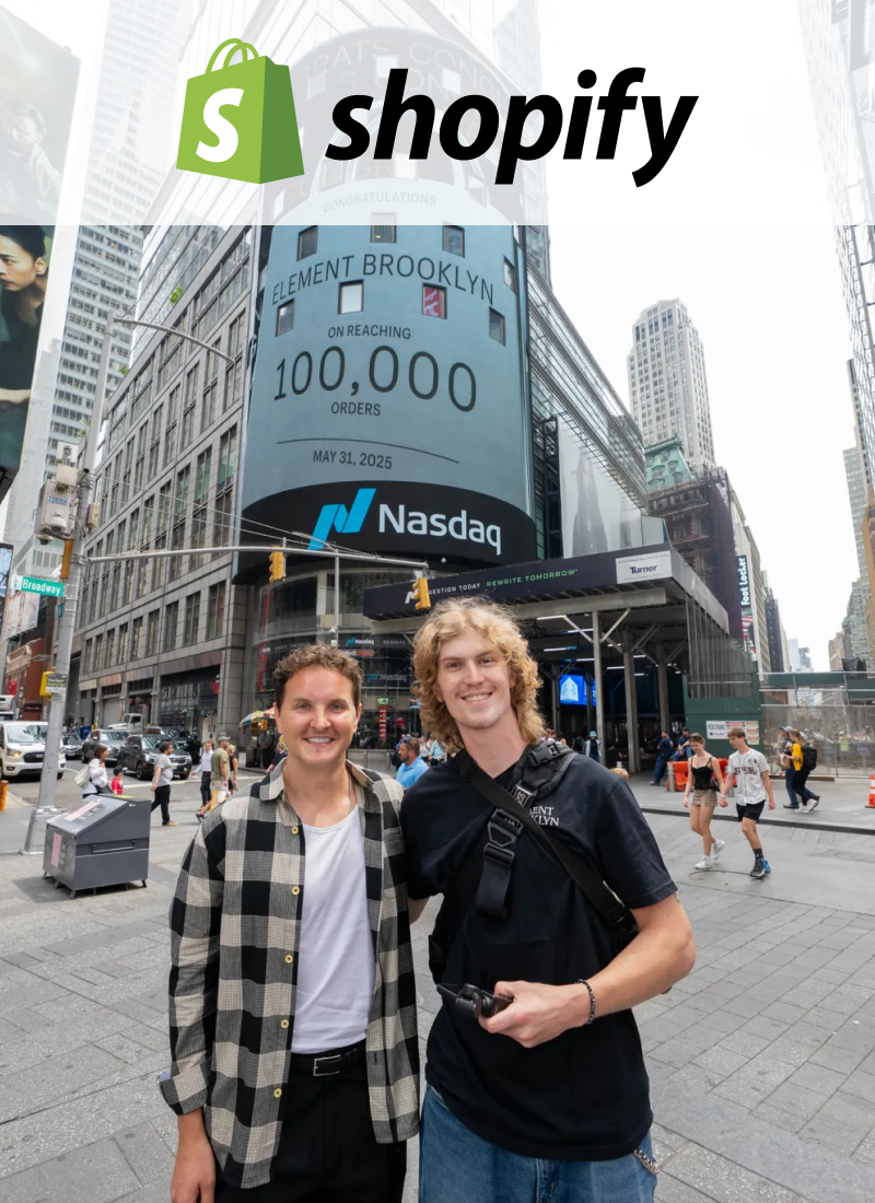 Element Brooklyn Recognized on Times Square Billboard