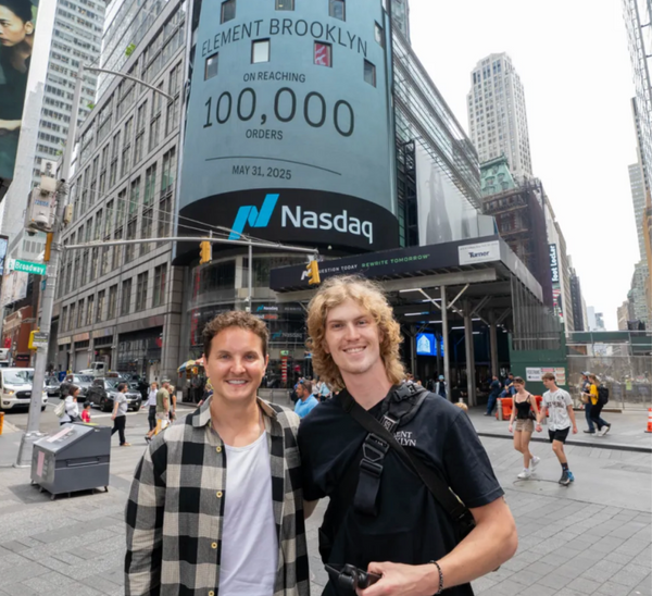 Element Brooklyn Recognized on Times Square Billboard