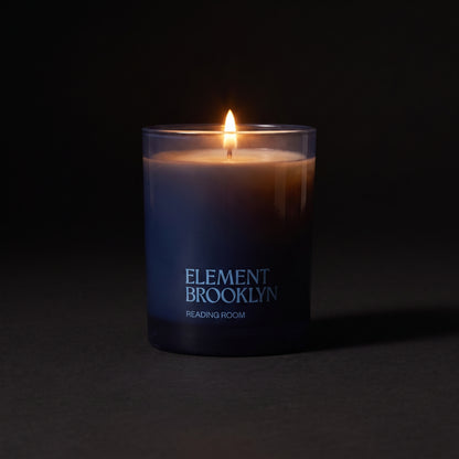 Reading Room Candle burning