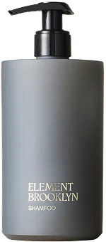 Element Brooklyn shampoo pump bottle